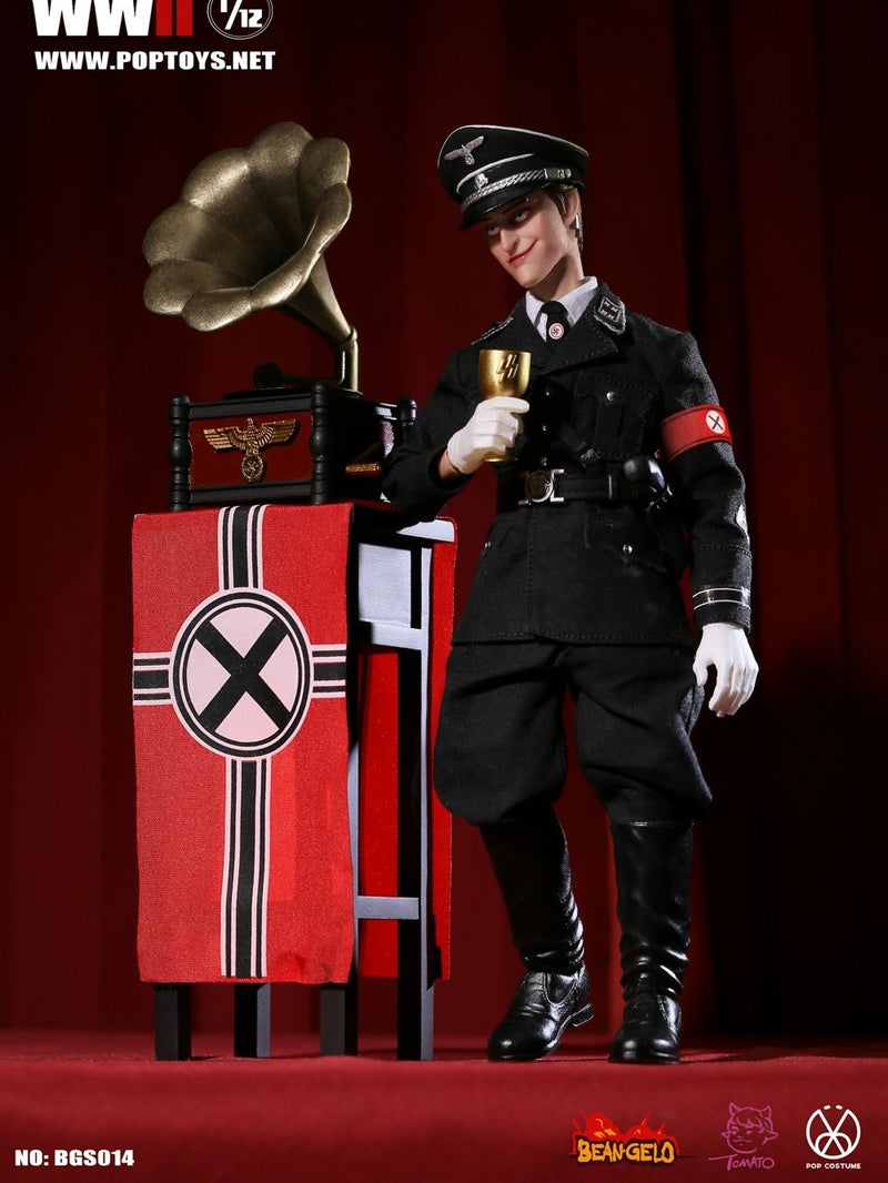 Load image into Gallery viewer, 1/12 - WWII Bean-Gelo - Elegant Man - Male Head Sculpt Set
