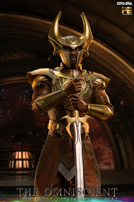 The Omniscient - Gold-Colored Breast Plate Armor