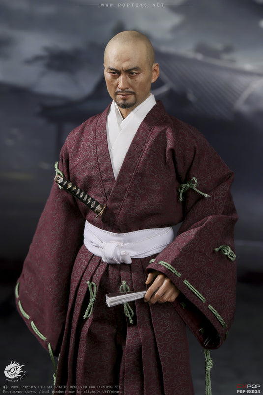 Benevolent Samurai Robes Ver - Dressed Body w/3D Printed Feet