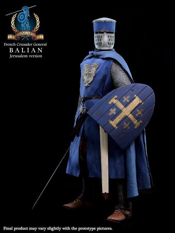 Load image into Gallery viewer, French Crusader General - Blue Shroud
