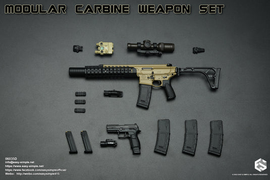 Modular Carbine Weapon Set Type D - MINT IN BOX