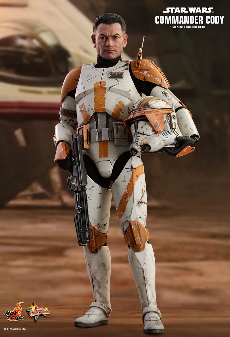 Load image into Gallery viewer, Star Wars - Commander Cody - LED-Light Up Arm w/Hologram Figures
