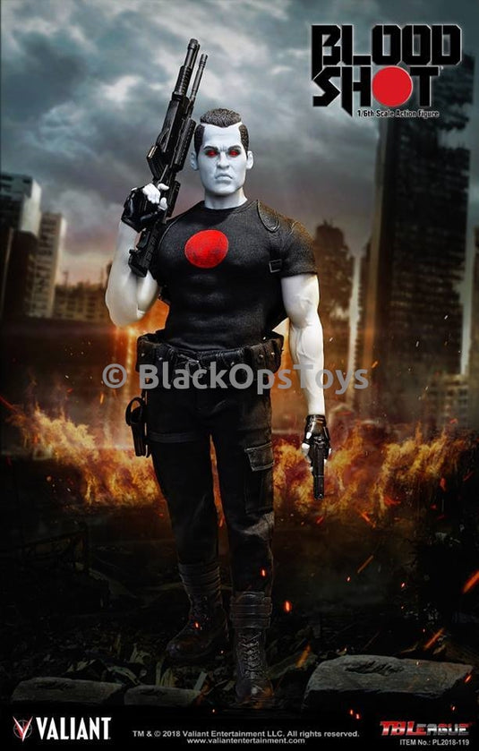 BLOODSHOT - Blood Stained Katana & Back Sheath