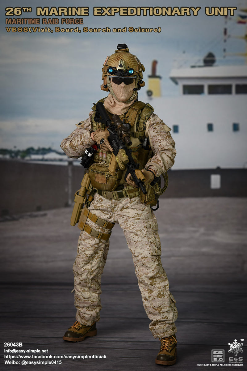 Load image into Gallery viewer, 26th MEU VBSS - Male Dressed Body w/Head Sculpt
