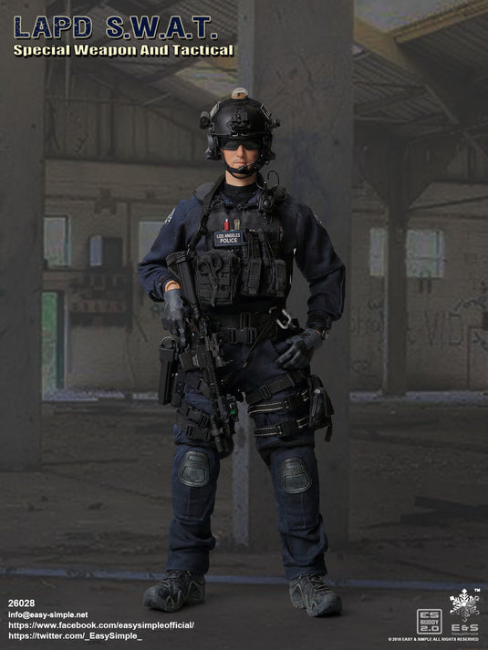 LAPD SWAT - Head Sculpt in Ryan Reynolds Likeness