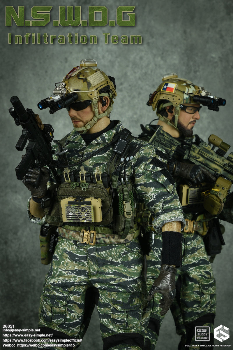 Load image into Gallery viewer, NSWDG Infiltration Team Ver. A &amp; B COMBO - MINT IN BOX

