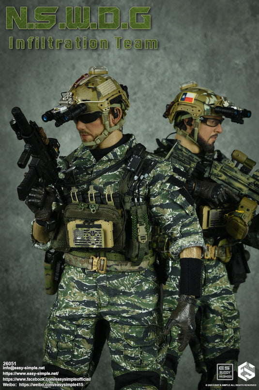 NSWDG Infiltration Team Ver. A & B COMBO - MINT IN BOX