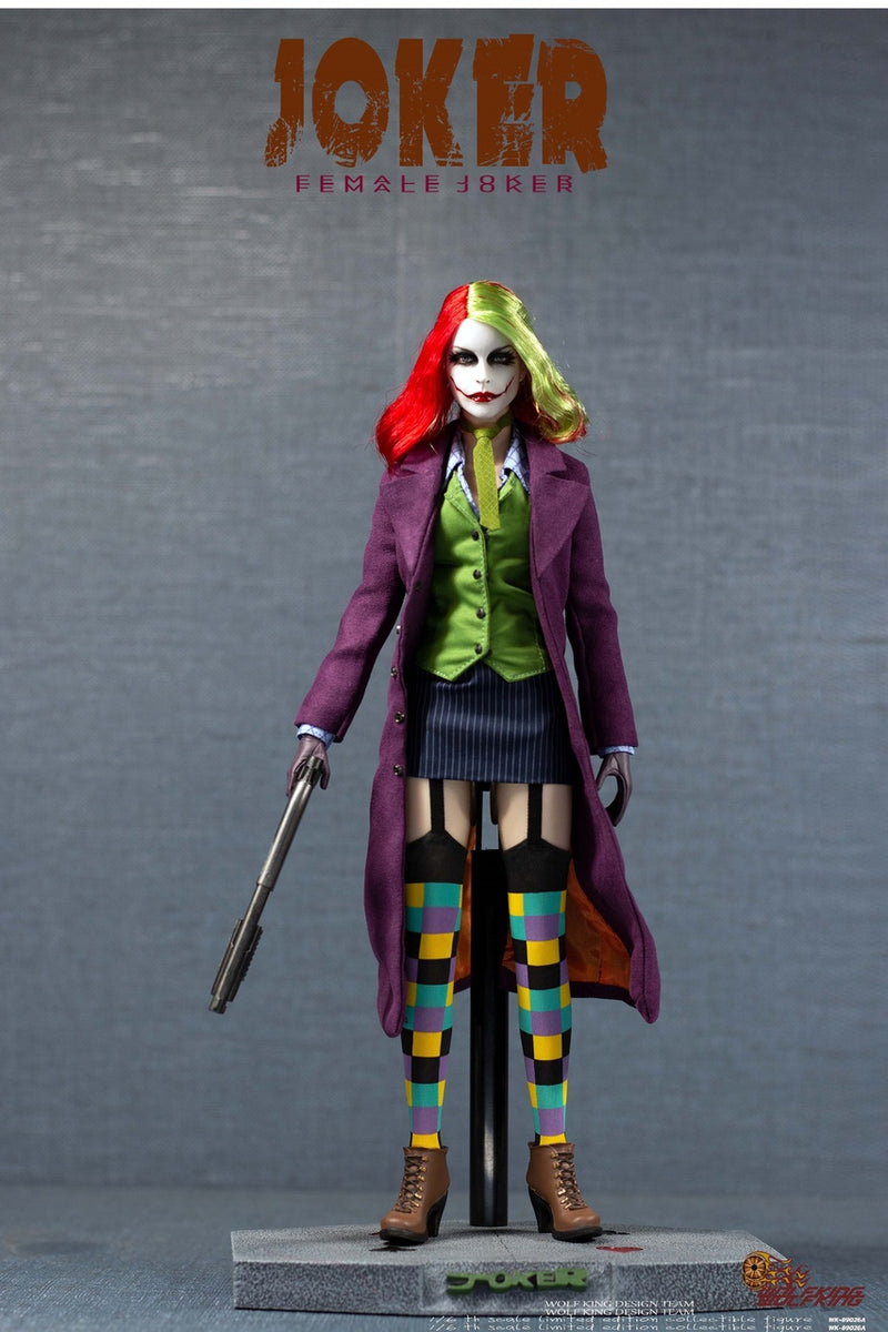Load image into Gallery viewer, Lady Joker - Female Knee High Socks w/Underwear
