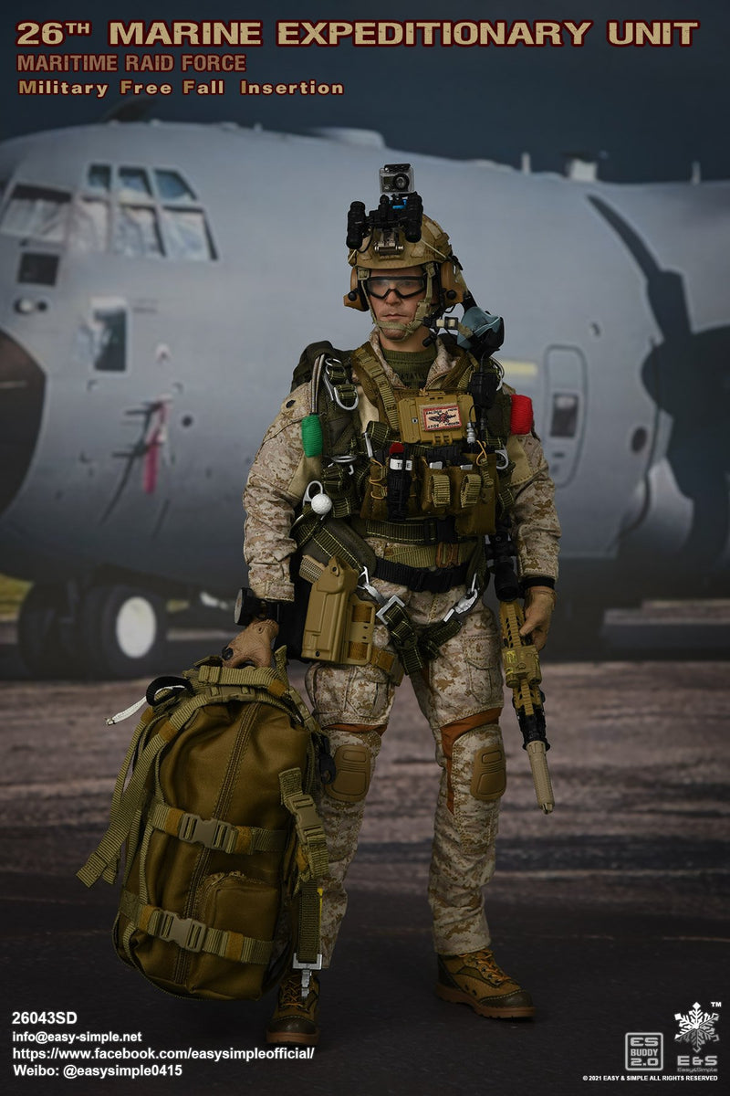 Load image into Gallery viewer, 26th MEU Free Fall Insertion - Parachutist Drop Bag
