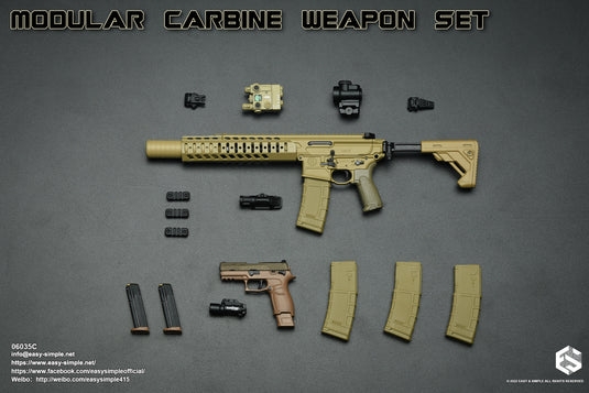 Modular Carbine Weapon Set 6-Pack COMBO - MINT IN BOX