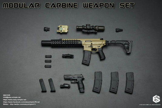 Modular Carbine Weapon Set 6-Pack COMBO - MINT IN BOX