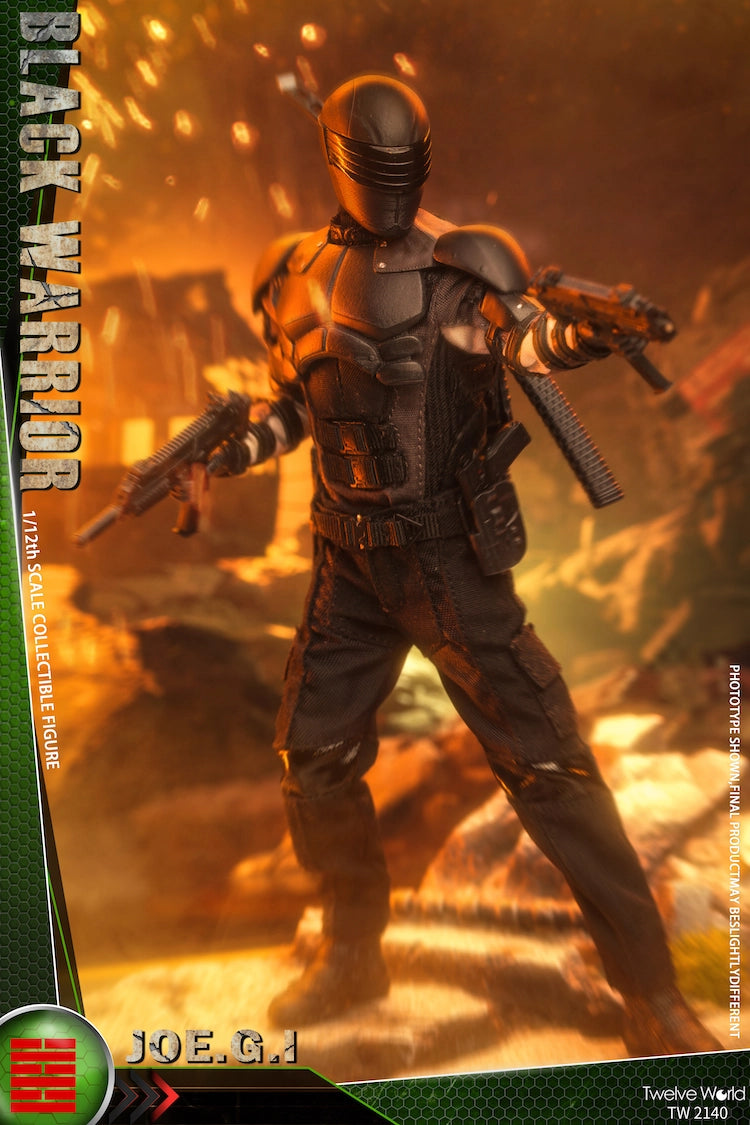 Load image into Gallery viewer, 1/12 - G.I. Joe - Snake Eyes - MINT IN BOX
