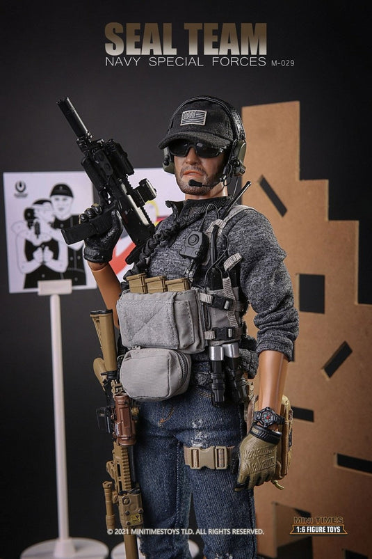 Navy Seal Team SF - Male Head Sculpt