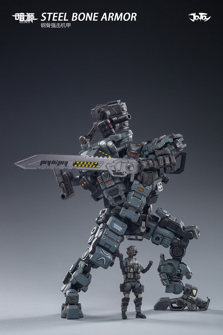 Load image into Gallery viewer, 1/25 Scale - Source - Steel Bone Mech Grey Version - MINT IN BOX

