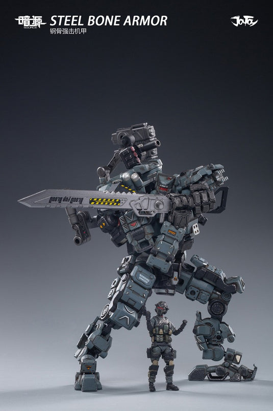 1/25 Scale - Source - Steel Bone Mech Grey Version - MINT IN BOX