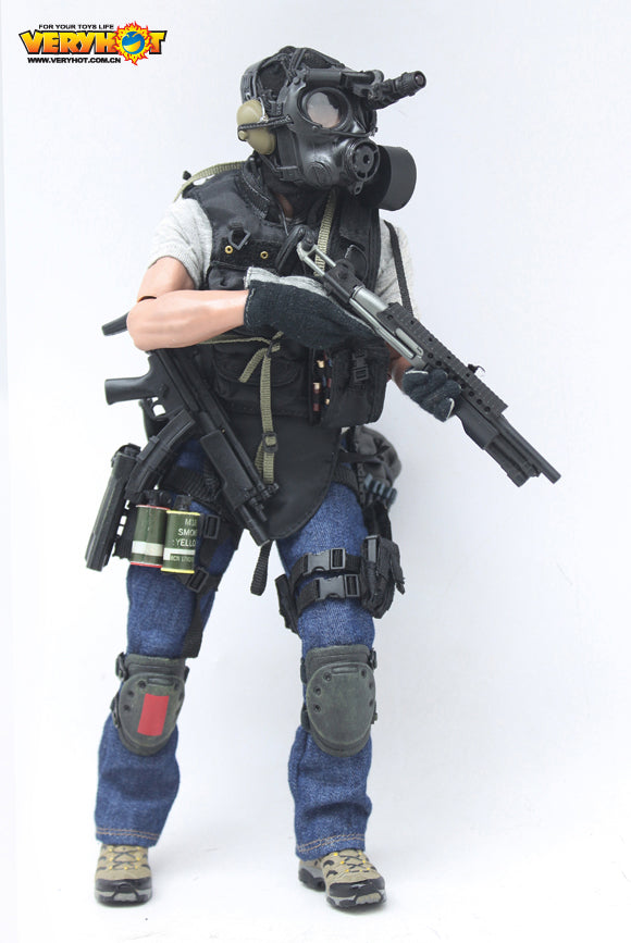 Load image into Gallery viewer, SDU 2.0 - Breacher - Black Skull Crusher w/NVG
