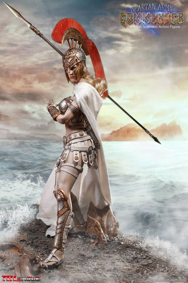 Load image into Gallery viewer, Silver Spartan Army Commander - White Leather Like Belt
