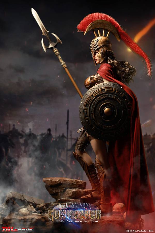Load image into Gallery viewer, Golden Spartan Army Commander - Right Leg Armor
