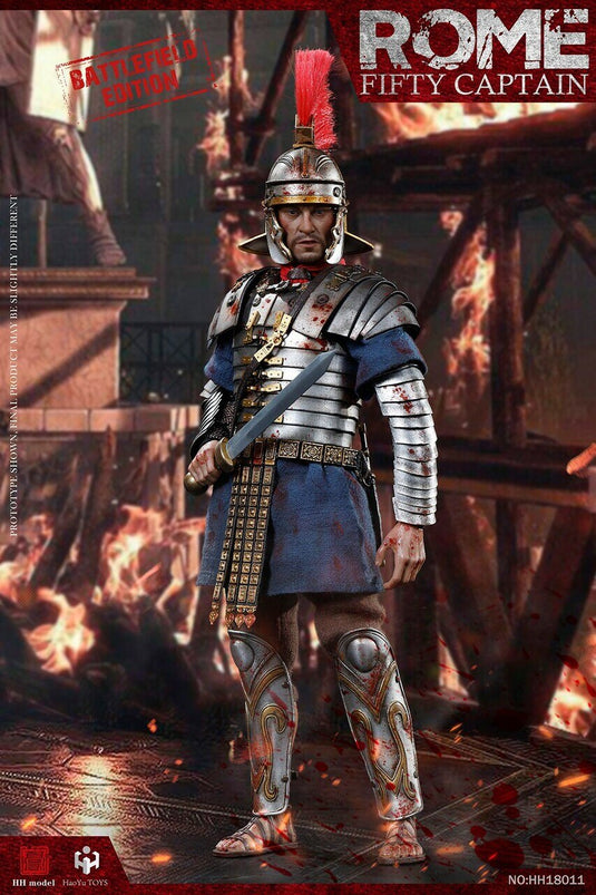 Rome Fifty Captain - Battlefield Edition - Bloody Metal Helmet