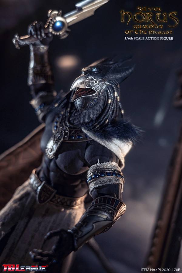 Load image into Gallery viewer, Silver Horus - Guardian of the Pharaoh - MINT IN BOX
