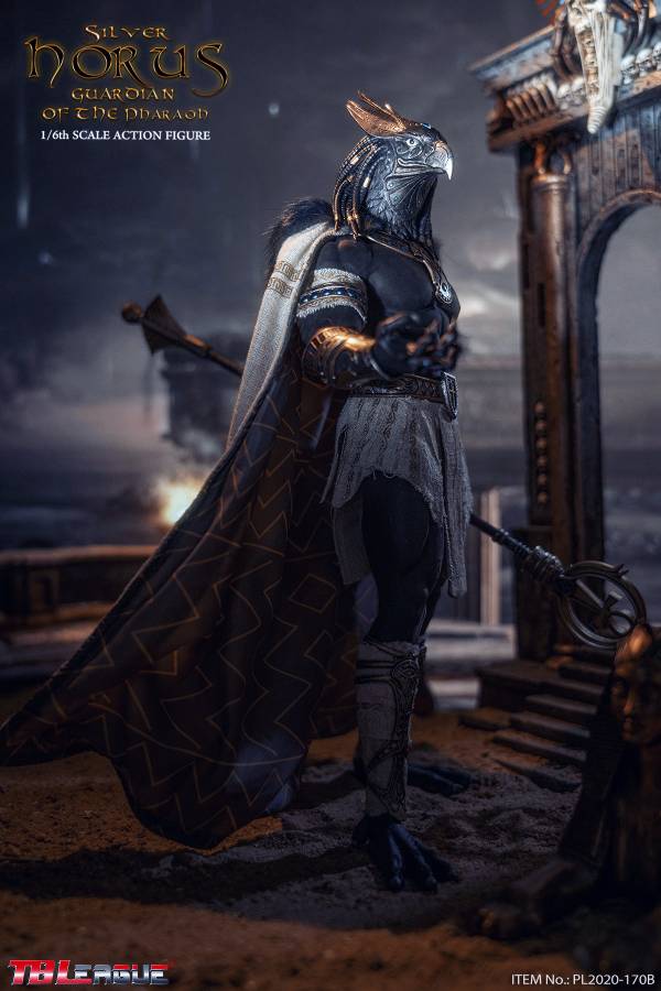 Load image into Gallery viewer, Horus Guardian of Pharaoh - Silver - Neck Armor
