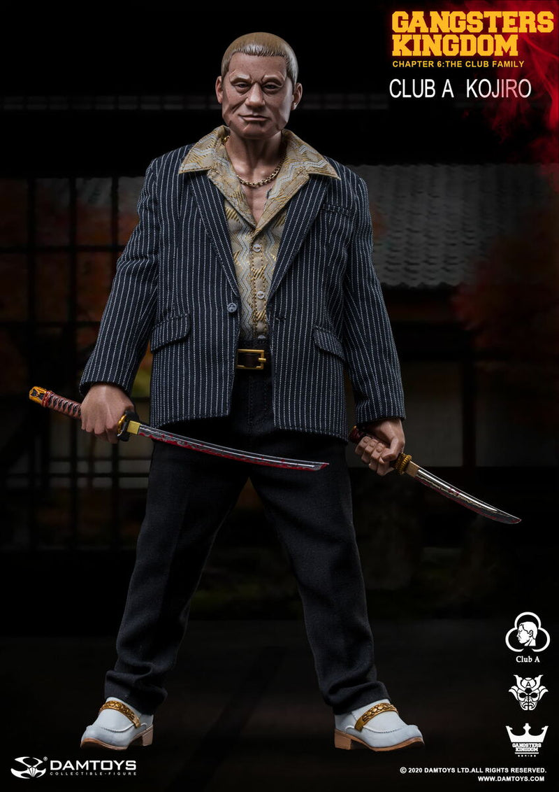 Load image into Gallery viewer, Gangsters Kingdom Kojiro - Asian Male Head Sculpt
