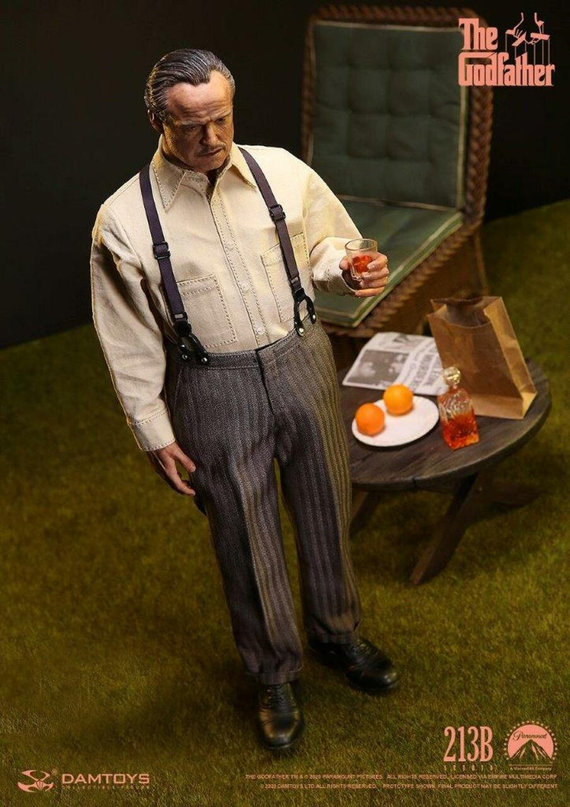 Load image into Gallery viewer, The Godfather - Male Head Sculpt w/Closed Eyes
