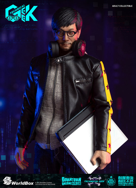 Technical Geek - Laptop w/Black Cross Body Bag