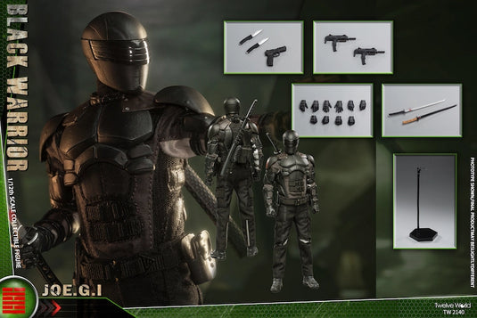 1/12 - G.I. Joe - Snake Eyes - MINT IN BOX