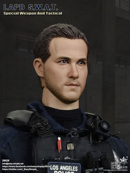 LAPD SWAT - Head Sculpt in Ryan Reynolds Likeness