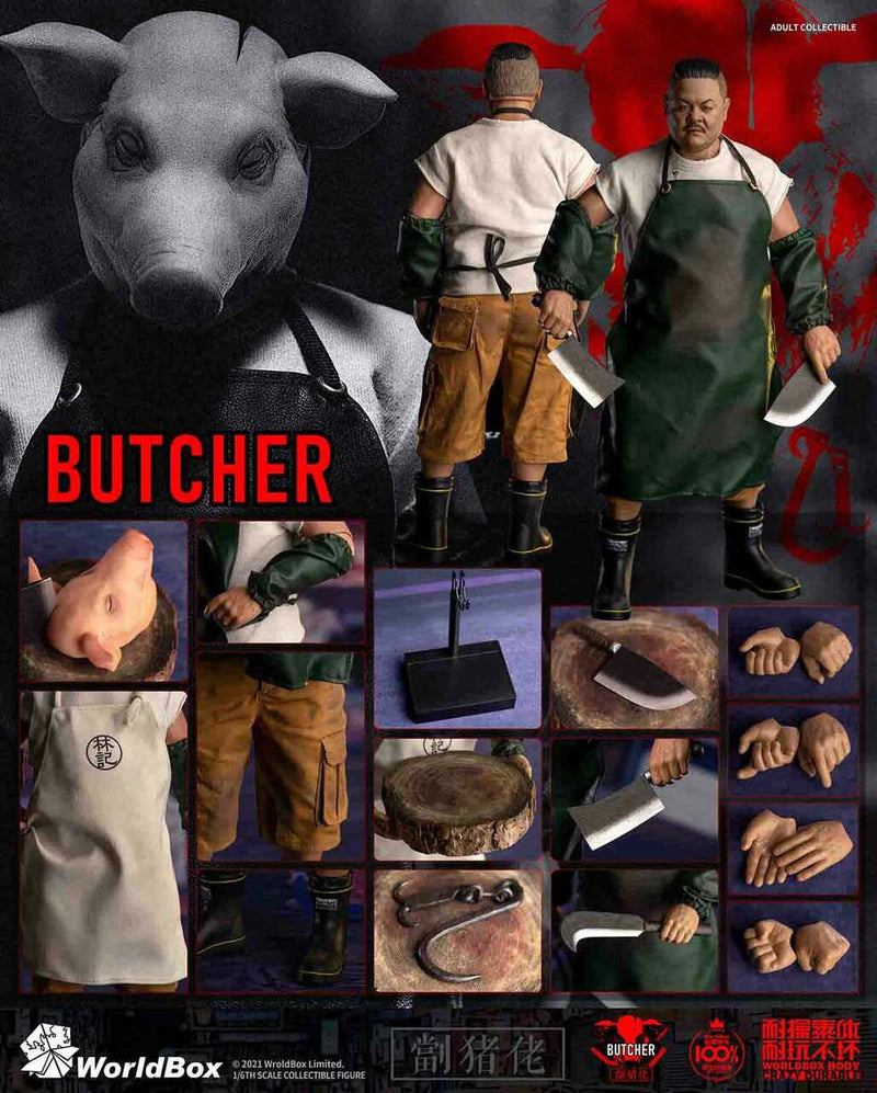 Load image into Gallery viewer, Downtown Union Butcher - Dark Green Apron w/Arm Covers
