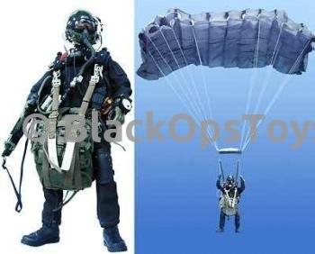 Navy HALO Jumper - Working Packed Parachute Set