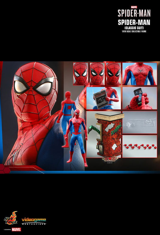 Marvel's Spider-Man - Spider-Man Classic Suit - MINT IN BOX