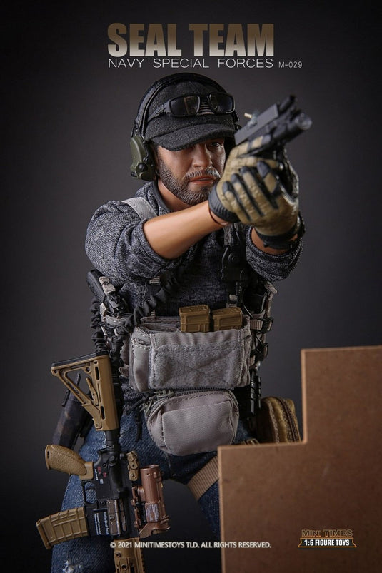 Navy Seal Team SF - Male Head Sculpt