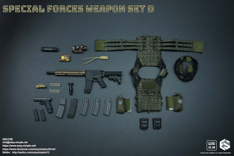 Load image into Gallery viewer, Special Forces Weapon Set - Version B - MINT IN BOX
