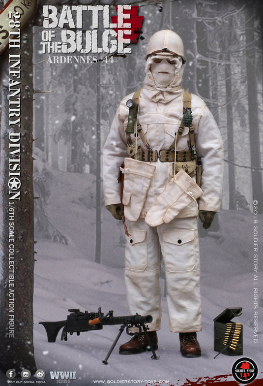 WWII - U.S. Army Infantry - Weathered White Suit Set Type 1