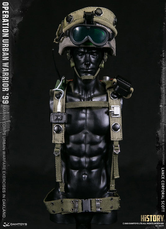 Operation Urban Warrior '99 Marine Corps Corporal Scott - MINT IN BOX