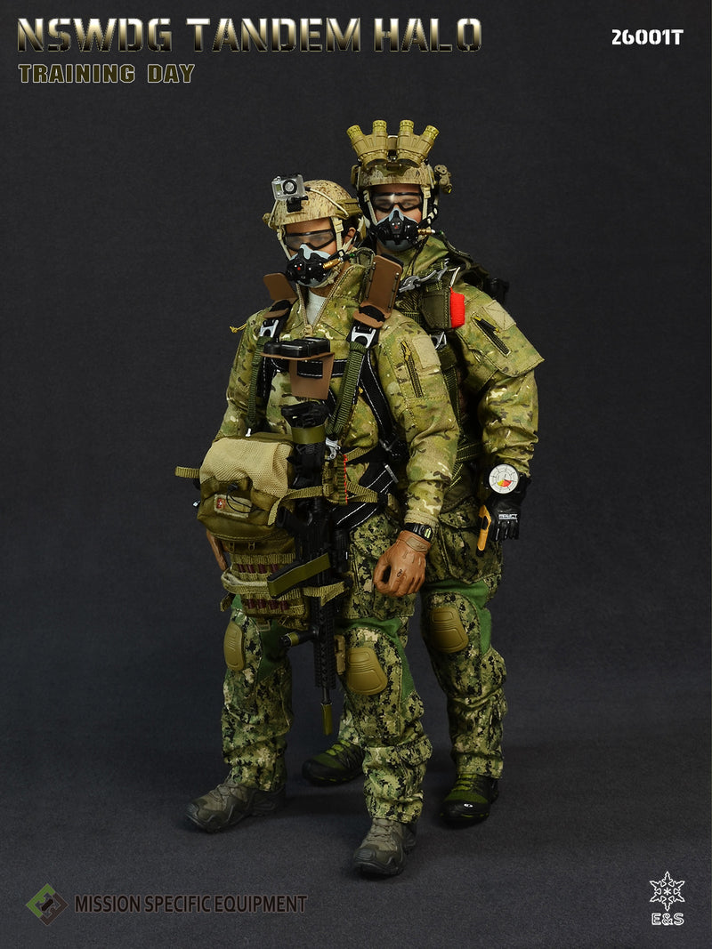 Load image into Gallery viewer, NSWDG - Tandem HALO - Green Combat Boots (Peg Type)
