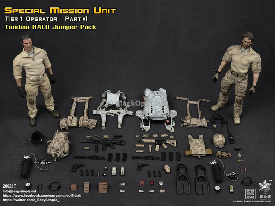 US SMU Part VI Rescue Team Tandem Halo Set - MINT IN BOX