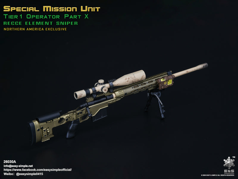 Load image into Gallery viewer, US SMU Tier 1 Op. Part X - RECCE Element Sniper - NA Exclusive - MINT IN BOX
