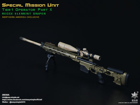 US SMU Tier 1 Op. Part X - RECCE Element Sniper - NA Exclusive - MINT IN BOX