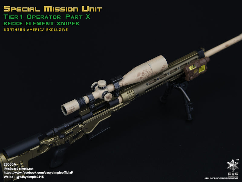Load image into Gallery viewer, US SMU Tier 1 Op. Part X - RECCE Element Sniper - NA Exclusive - MINT IN BOX
