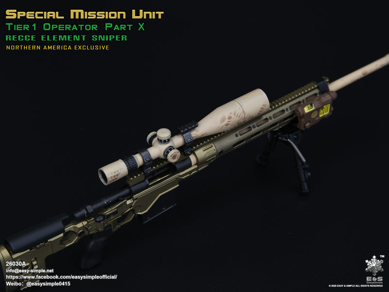 Load image into Gallery viewer, US SMU Tier 1 Op. Part X - RECCE Element Sniper - NA Exclusive - MINT IN BOX
