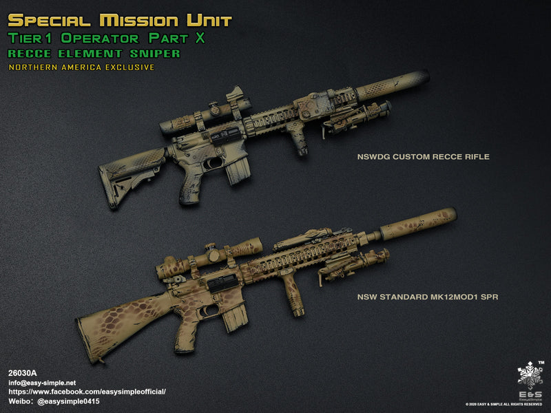 Load image into Gallery viewer, US SMU Tier 1 Op. Part X - RECCE Element Sniper - NA Exclusive - MINT IN BOX
