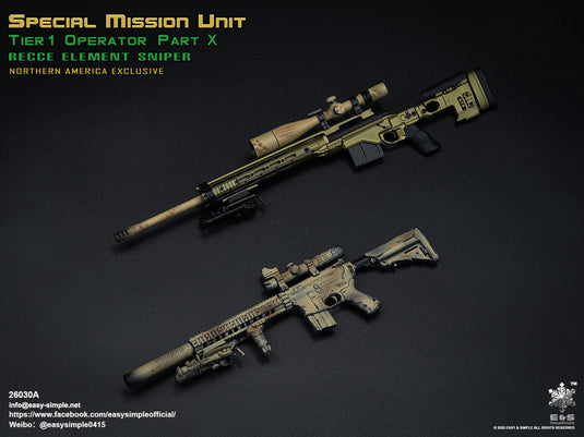 US SMU Tier 1 Op. Part X - RECCE Element Sniper - NA Exclusive - MINT IN BOX