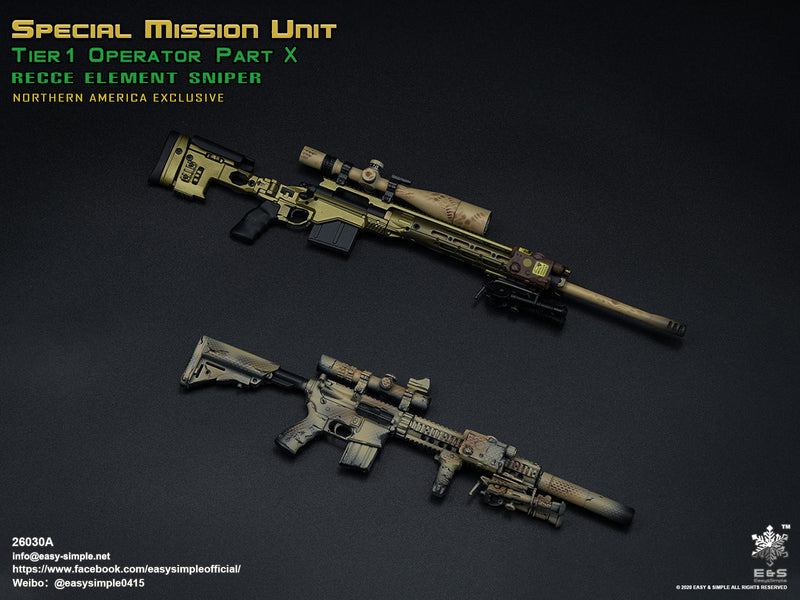 Load image into Gallery viewer, US SMU Tier 1 Op. Part X - RECCE Element Sniper - NA Exclusive - MINT IN BOX
