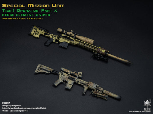 US SMU Tier 1 Op. Part X - RECCE Element Sniper - NA Exclusive - MINT IN BOX