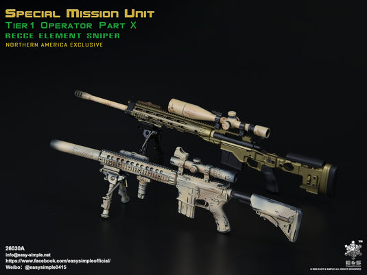 US SMU Tier 1 Op. Part X - RECCE Element Sniper - NA Exclusive - MINT IN BOX