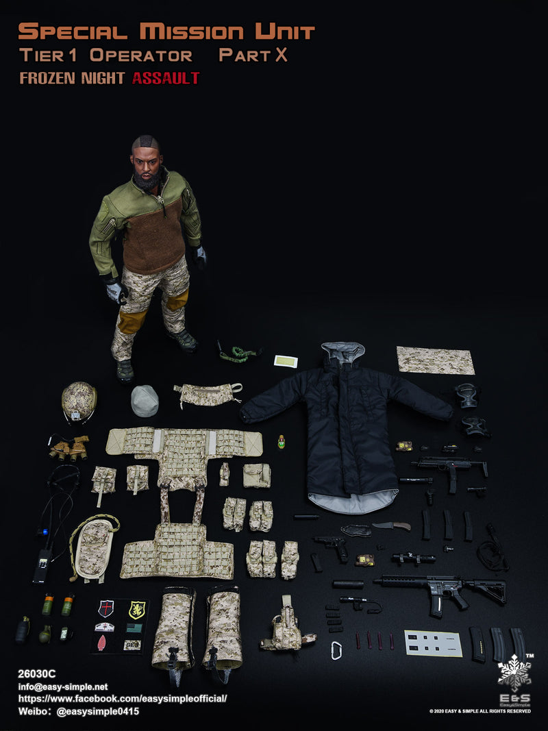 Load image into Gallery viewer, SMU Frozen Night Assault - AOR1 Combat Pants w/Green Belt
