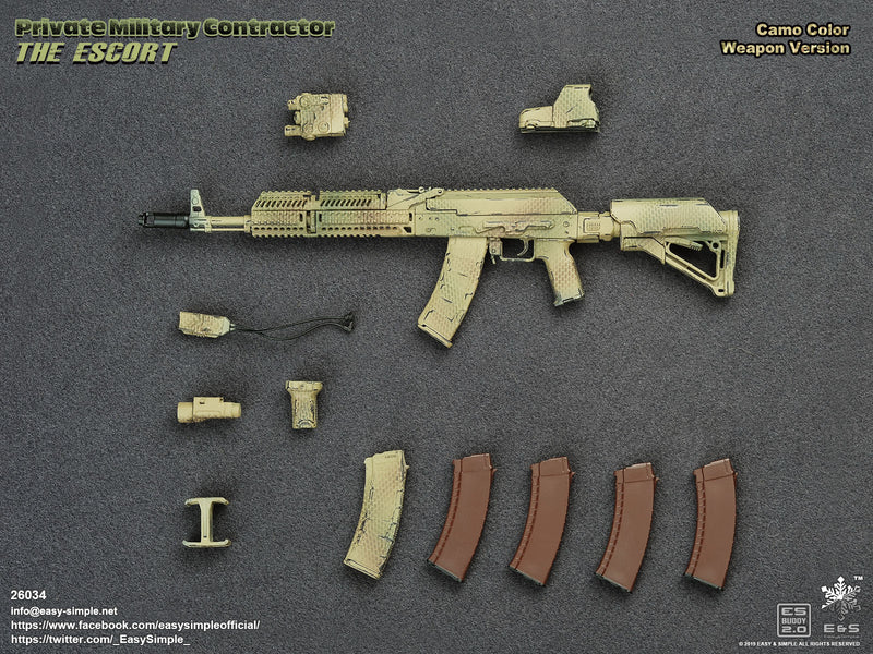 Load image into Gallery viewer, The Escort - Camo Gun Version - MINT IN BOX
